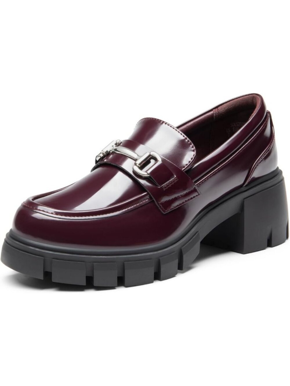 Stylish Women's Platform Chunky Loafers - Trendy Footwear for Comfort & Fashion